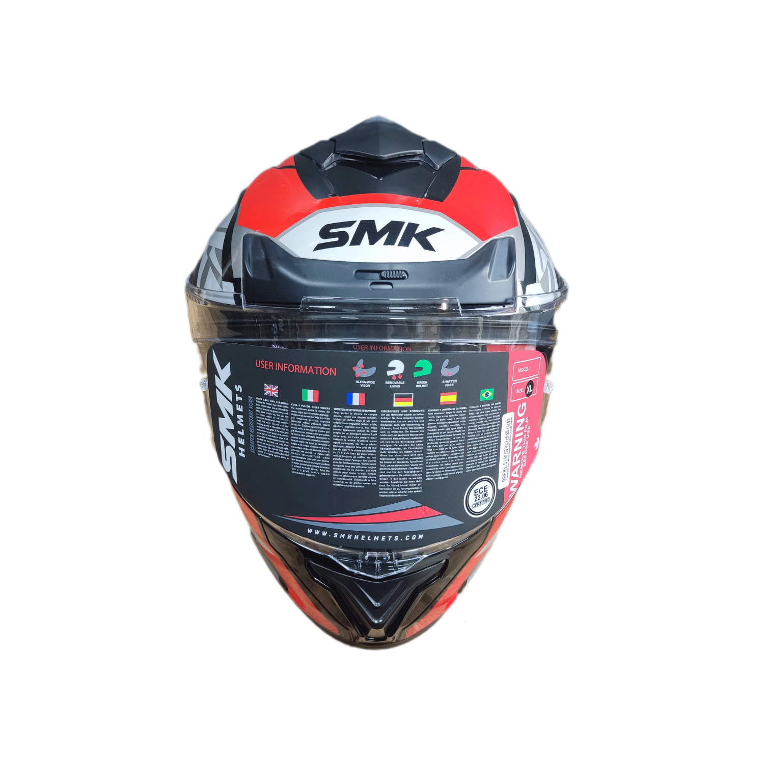 کلاه کاسکت SMK TYPHOON فک ثابت