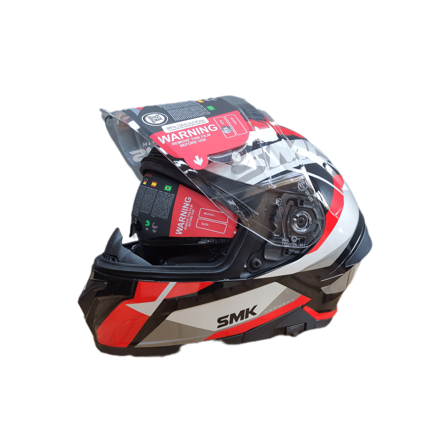 کلاه کاسکت SMK TYPHOON فک ثابت