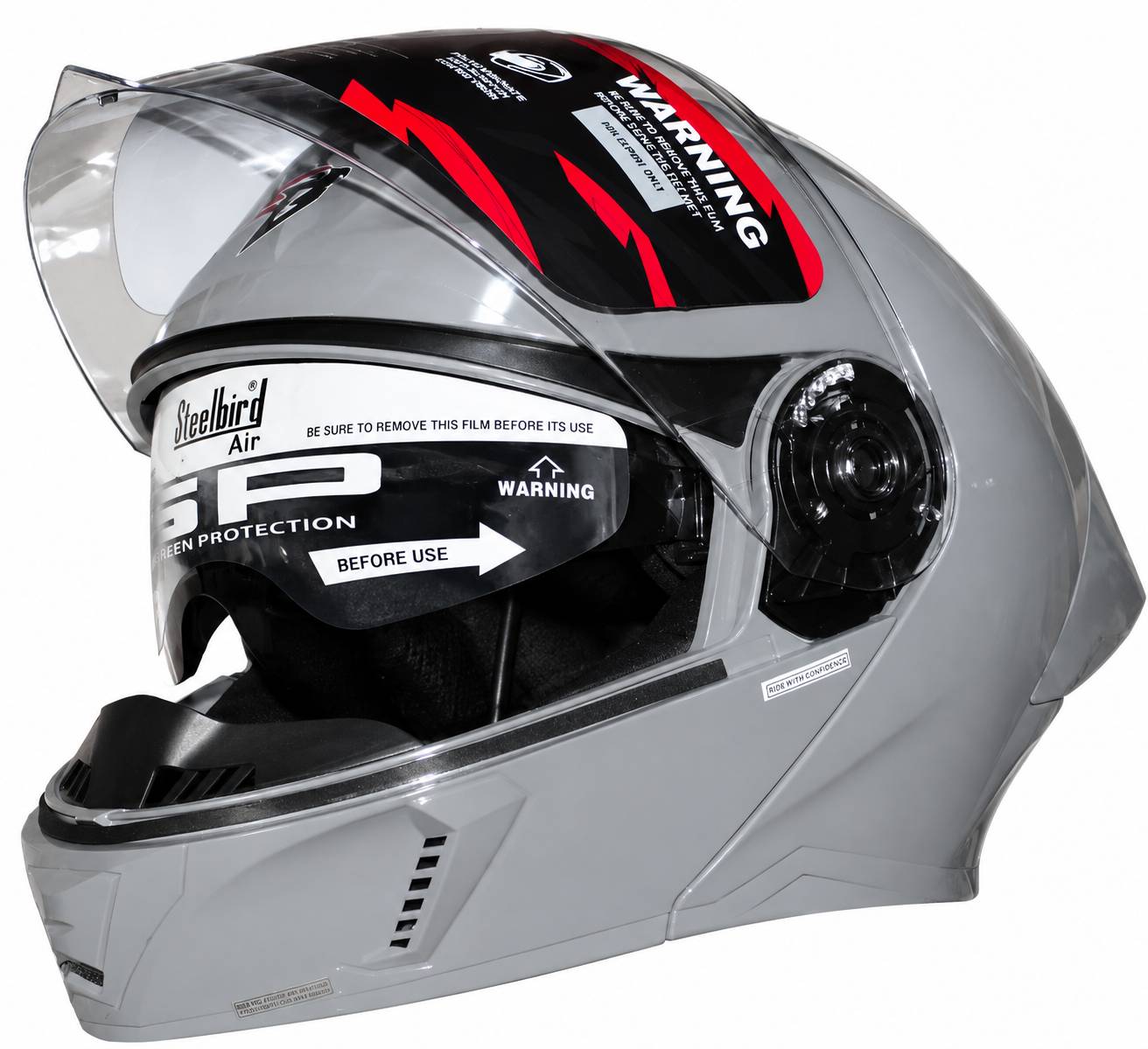 کلاه کاسکت فک متحرک STEELBIRD sba20