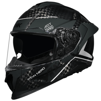 کلاه کاسکت SMK TITAN CARBON NERO