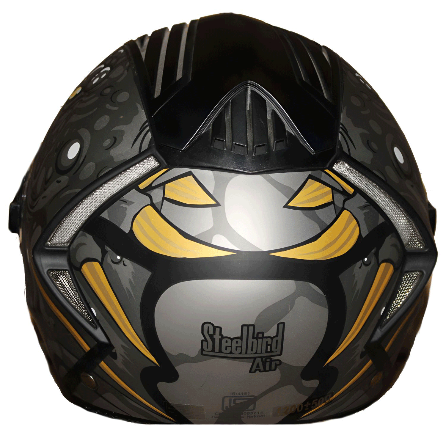 کلاه کاسکت فک ثابت STEELBIRD sba2