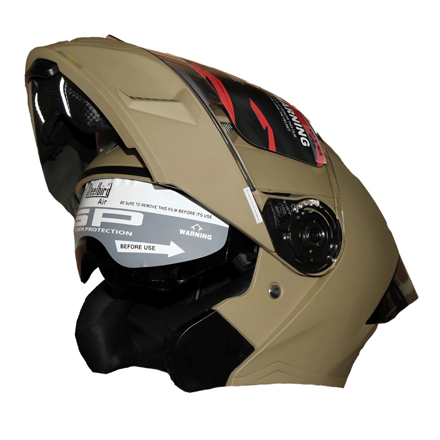کلاه کاسکت فک متحرک STEELBIRD sba20