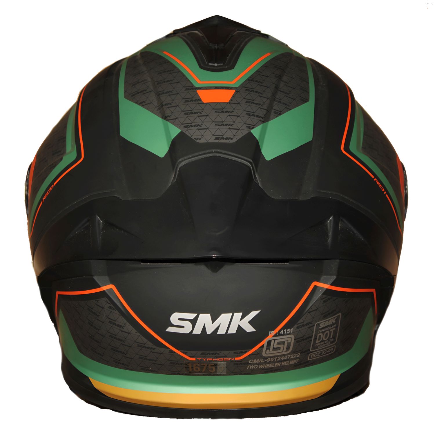 کلاه کاسکت فک ثابت SMK TYPHOON