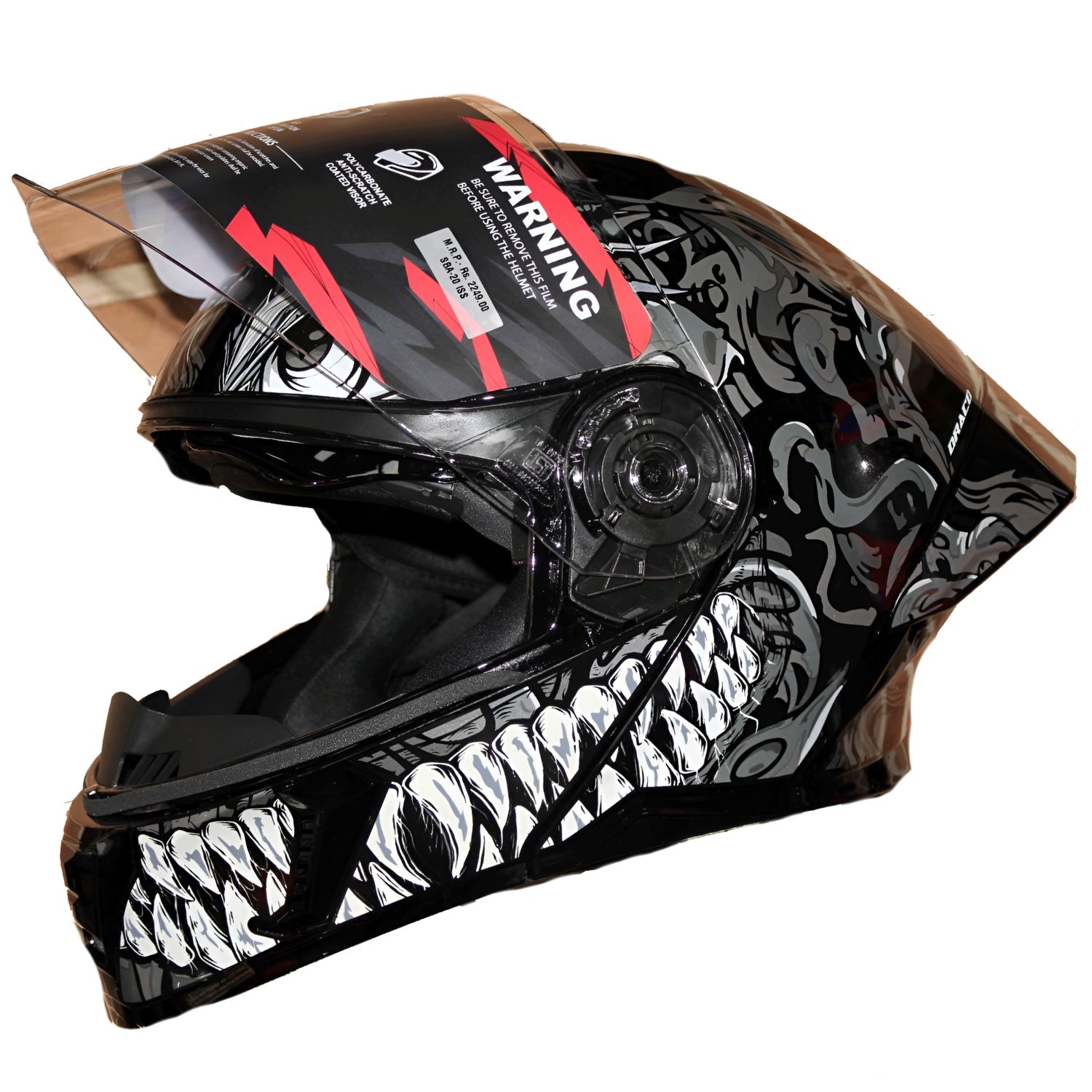 کلاه کاسکت فک متحرک STEELBIRD sba20