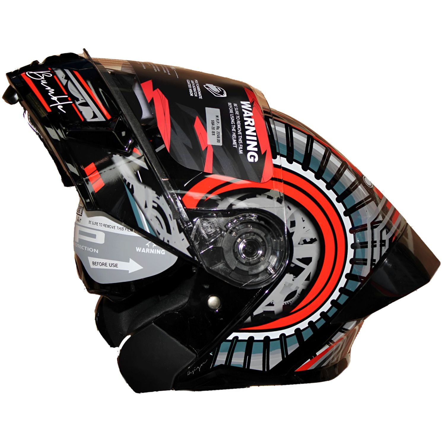 کلاه کاسکت فک متحرک STEELBIRD sba20