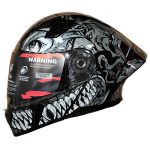 کلاه کاسکت فک متحرک STEELBIRD sba20